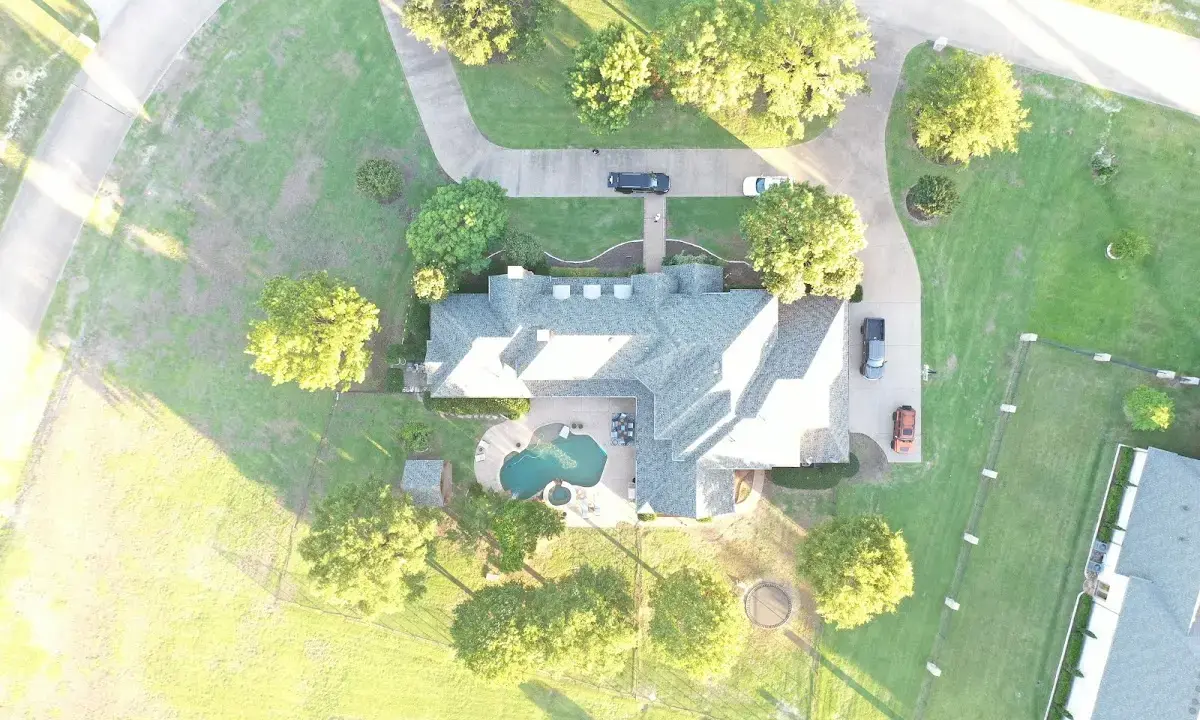 New shingle roof installation on a home in Powdersville